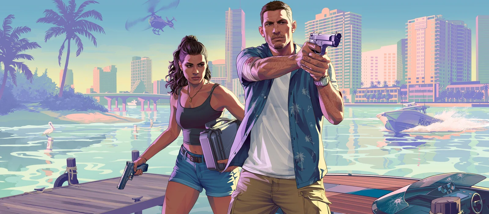 Обложка GTA 6 — что означает каждый элемент и как бесплатно получить копию игры в обмен на крокодила