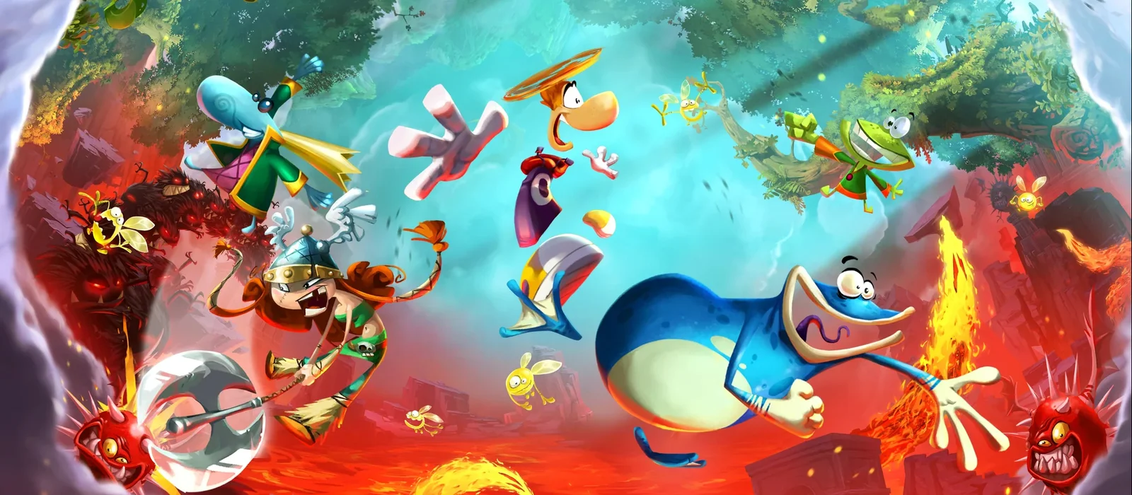 Вышел трейлер улучшенной версии Rayman Origins